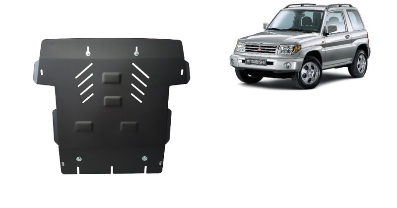 Plieninė variklio apsauga Mitsubishi Pajero Pinin (1997-2007)