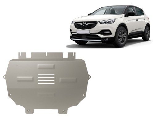 Aliumininė variklio apsauga Opel Grandland X (2017-2026)
