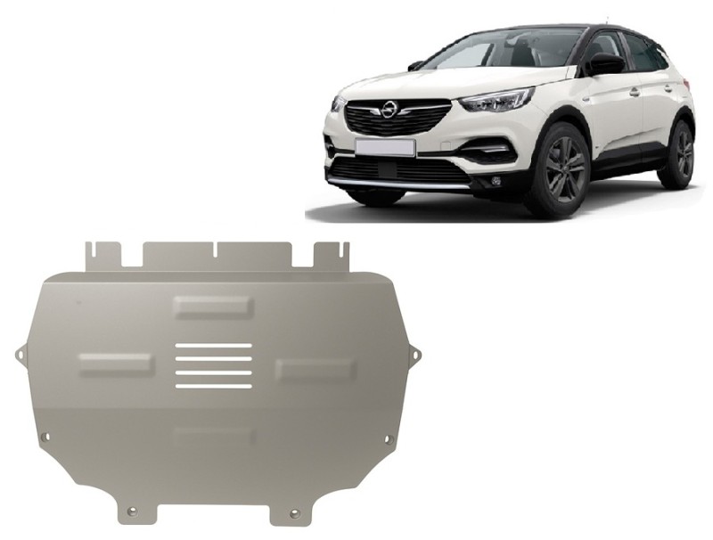 Aliumininė variklio apsauga Opel Grandland X (2017-2026)
