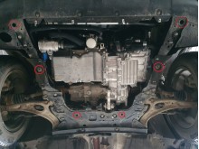 Plieninė variklio apsauga Ford Kuga (2019-2026)
