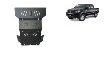 Plieninė variklio apsauga Toyota Hilux (2004-2015)