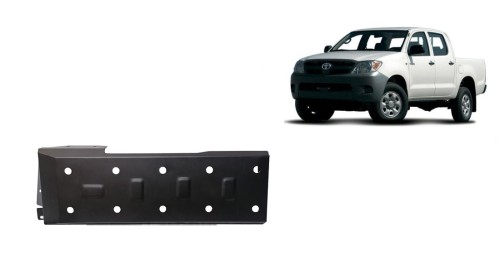 Plieninė kuro bako apsauga Toyota Hilux (2000-2004)
