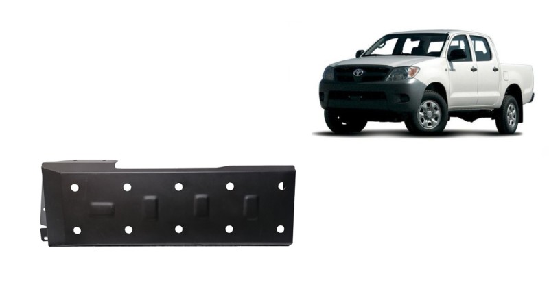 Plieninė kuro bako apsauga Toyota Hilux (2000-2004)