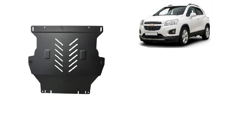 Plieninė variklio apsauga Chevrolet Trax (2012-2026)