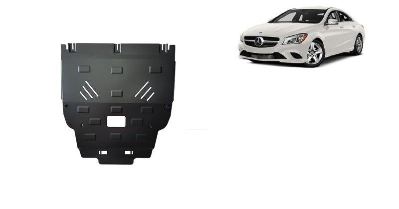 Plieninė variklio apsauga Mercedes CLA X117 (2013-2019)