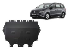 Plieninė variklio apsauga Volkswagen Sharan (su Webasto) (2010-2022)