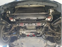 Plieninė variklio apsauga Mercedes C-Class W205 (2014-2021)