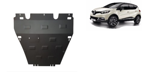 Plieninė variklio apsauga Renault Captur (2013-2019)