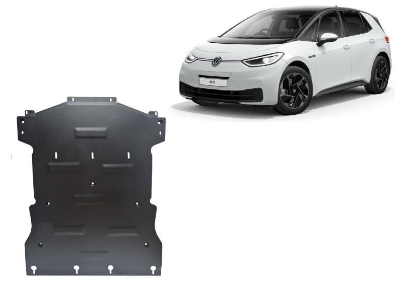 Plieninė variklio apsauga Volkswagen ID 3 - elektryk (2019-2026)