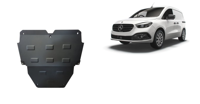 Plieninė variklio apsauga Mercedes Citan (2021-2026)