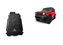 Plieninė pavarų dėžės ir reduktoriaus apsauga Suzuki Jimny (2018-2026)