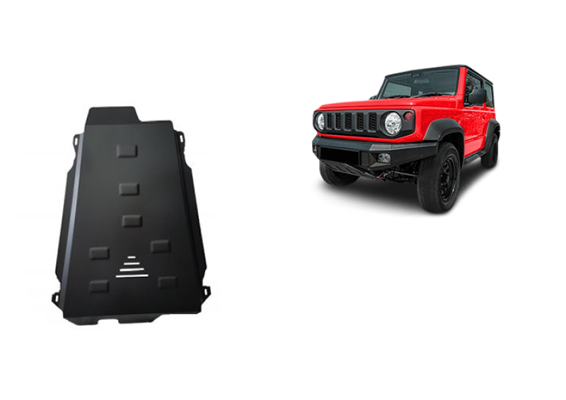 Plieninė pavarų dėžės ir reduktoriaus apsauga Suzuki Jimny (2018-2026)