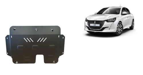 Plieninė variklio apsauga Peugeot 208 (2019-2026)