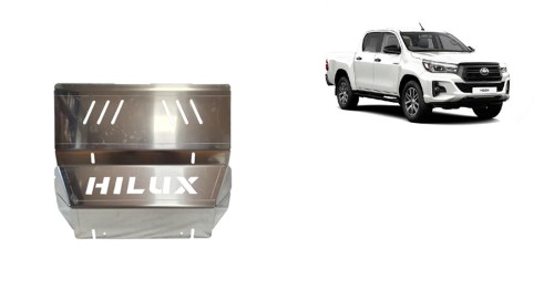Aliumininė radiatoriaus apsauga Toyota Hilux Invincible (2021-2026)