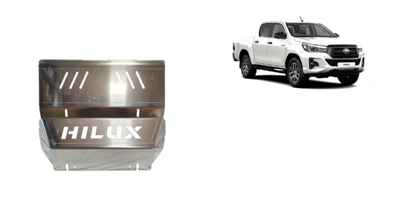 Aliumininė radiatoriaus apsauga Toyota Hilux Invincible (2021-2026)