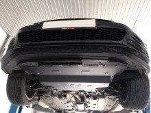 Plieninė variklio apsauga VW Touran - automatinė pavarų dėžė (2015-2026)