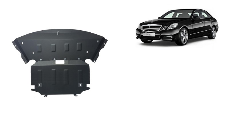Plieninė variklio apsauga Mercedes E-Classe W212 - 4x4 (2009-2016)