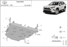 Aliumininė variklio apsauga Toyota RAV4 (2018-2025)