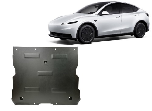 Plieninė elektros variklio apsauga Tesla Model Y AWD (2024-2026)