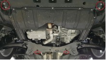 Plieninė variklio apsauga Suzuki SX4 (2013-2023)