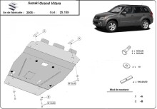 Plieninė variklio apsauga Suzuki Grand Vitara 2 (2005-2019)