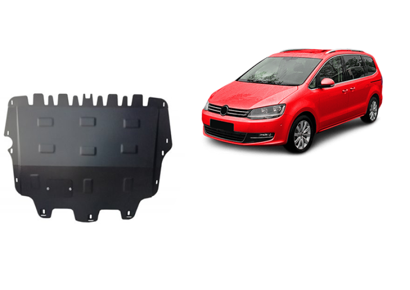 Plieninė variklio apsauga Volkswagen Sharan (2010-2022)