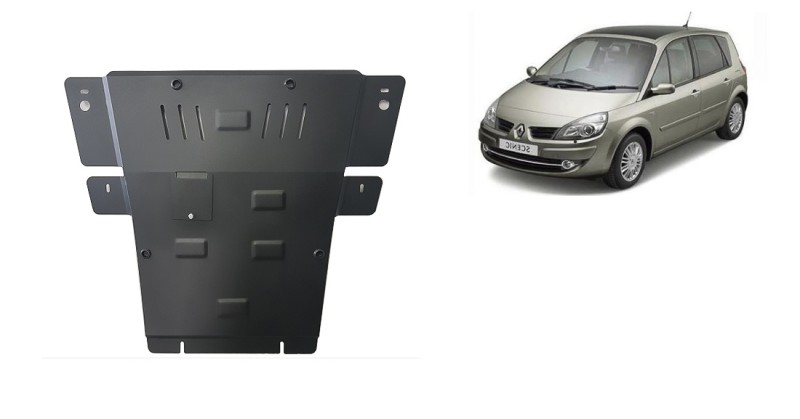 Plieninė variklio apsauga Renault Scenic (2004-2008)