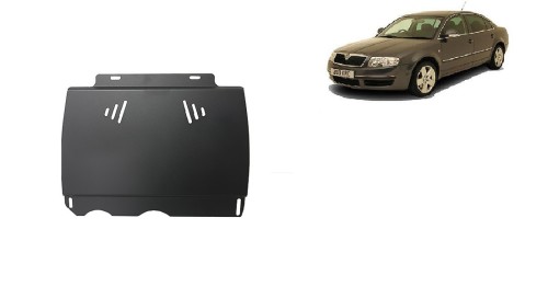 Plieninė mechaninės pavarų dėžės apsauga Skoda Superb (2001-2008) Plieninė mechaninės pavarų dėžės apsauga Skoda Superb (2001-2008)