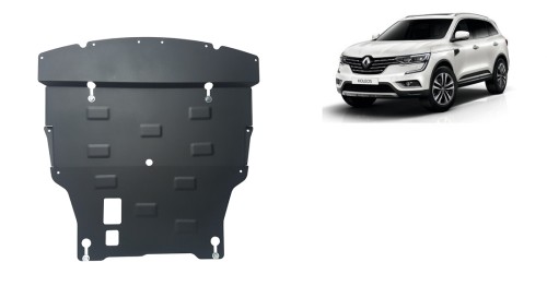 Plieninė variklio apsauga Renault Koleos (2016-2025)