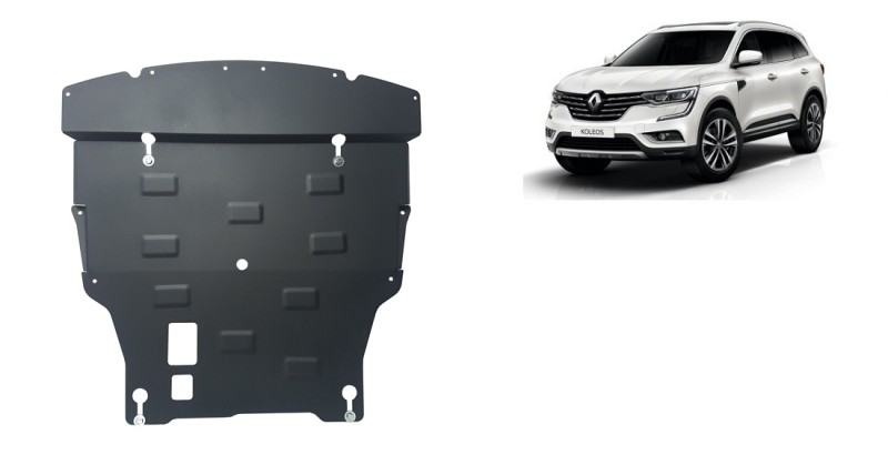 Plieninė variklio apsauga Renault Koleos (2016-2025)