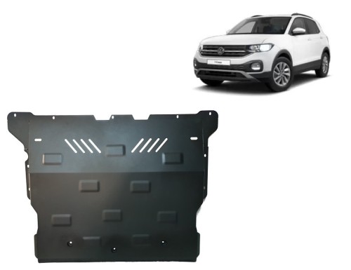Plieninė variklio apsauga VW T-Cross (2018-2026)