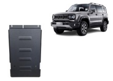 Plieninė pavarų dėžės apsauga Baic Beijing BJ40 (2023-2026)