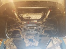 Plieninė pavarų dėžės apsauga Porsche Cayenne (2018-2026)