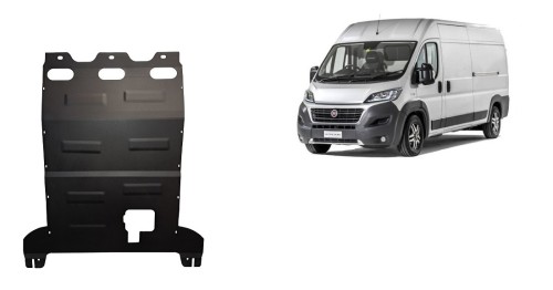 Plieninė variklio apsauga Fiat Ducato (2016-2026)