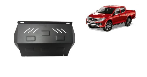 Plieninė radiatoriaus apsauga Fiat Fullback (2016-2019) Plieninė radiatoriaus apsauga Fiat Fullback (2016-2019)
