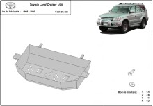 Plieninė kuro bako apsauga Toyota Land Cruiser J90 (1995-2002)