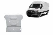 Aliumininė pavarų dėžės apsauga Mercedes Sprinter 4x4 (2024-2026)