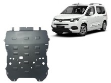 Plieninė variklio apsauga Toyota Proace (2019-2026)