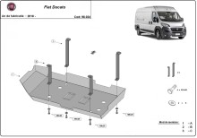Plieninė AdBlue bako apsauga Fiat Ducato (2018-2026)