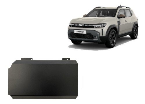 Plieninė akumuliatoriaus apsauga Dacia Duster Hybrid (2024-2026)
