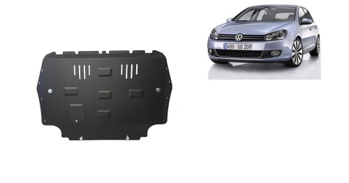 Plieninė variklio apsauga VW Golf 6 (2010-2012) Plieninė variklio apsauga VW Golf 6 (2010-2012)