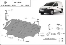 Plieninė variklio apsauga VW Caddy (2011-2020)