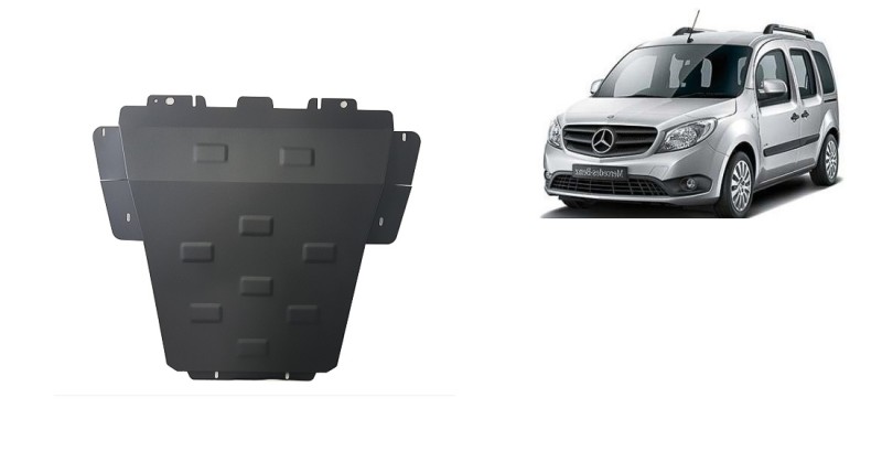 Plieninė variklio apsauga Mercedes Citan (2012-2021)