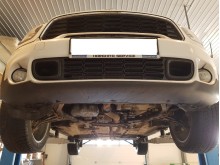 Plieninė variklio apsauga Mini Countryman (2010-2016)