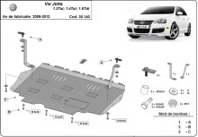 Plieninė variklio apsauga VW Jetta (2010-2011)