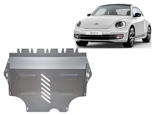 Aliumininė variklio apsauga Volkswagen New Beetle (2011-2019) Aliumininė variklio apsauga Volkswagen New Beetle (2011-2019)