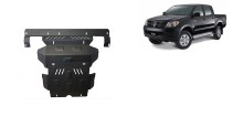 Plieninė variklio apsauga Toyota Hilux (2004-2015)