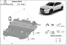 Plieninė variklio apsauga Citroen DS4 II (2021-2026)