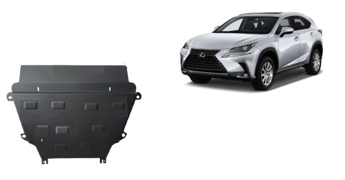 Plieninė variklio apsauga Lexus NX AZ10 (2014-2021) Plieninė variklio apsauga Lexus NX AZ10 (2014-2021)