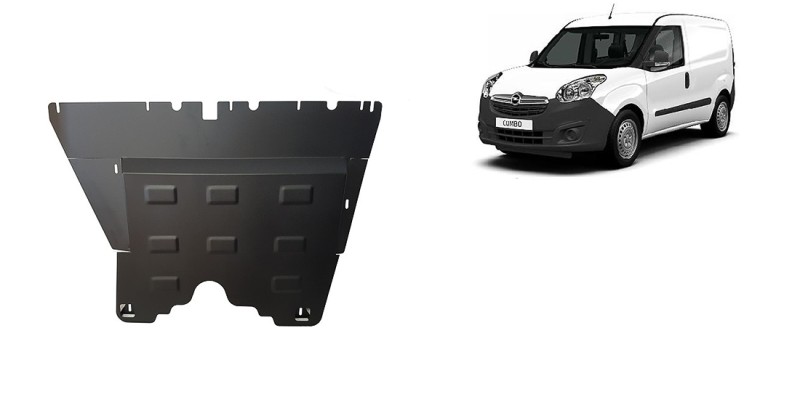 Plieninė variklio apsauga Opel Combo (2010-2017)